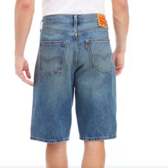 Men’s Levi’s 469 Denim Jean Shorts Inseam 12” Waist Size 34 NEW Retail $70 - Picture 1 of 9